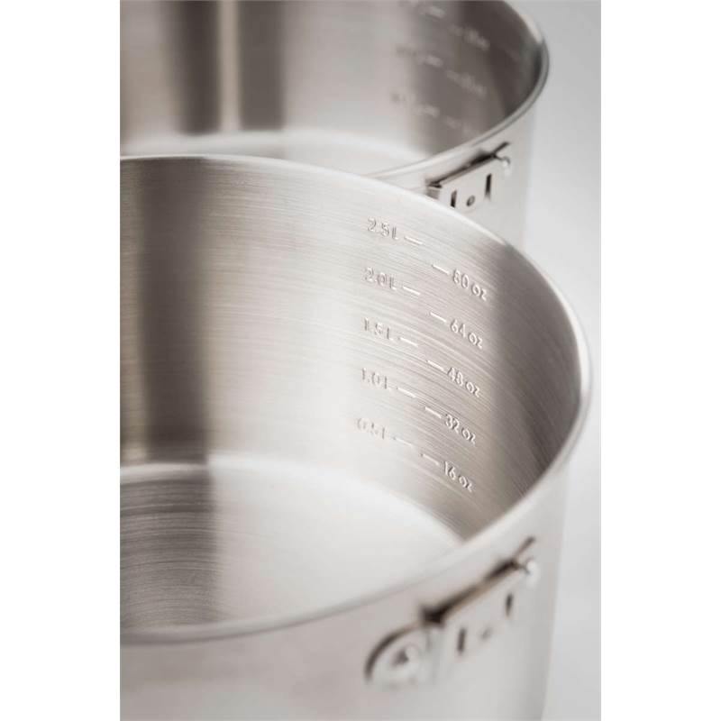 GSI Outdoors Glacier Stainless Camper Set-5